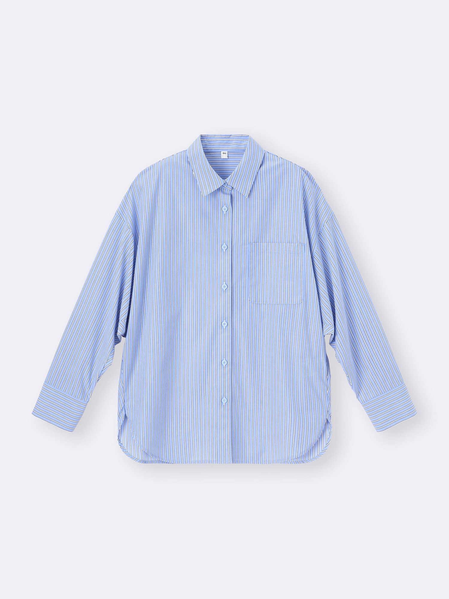 GU公式 | ドルマンスリーブストライプシャツ