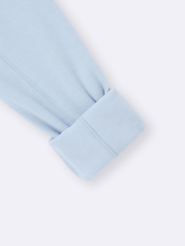 ウォームスムースモックネックT(12分袖)