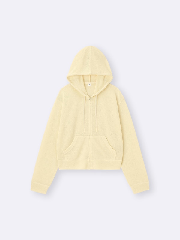 ループヤーンフルジップパーカ