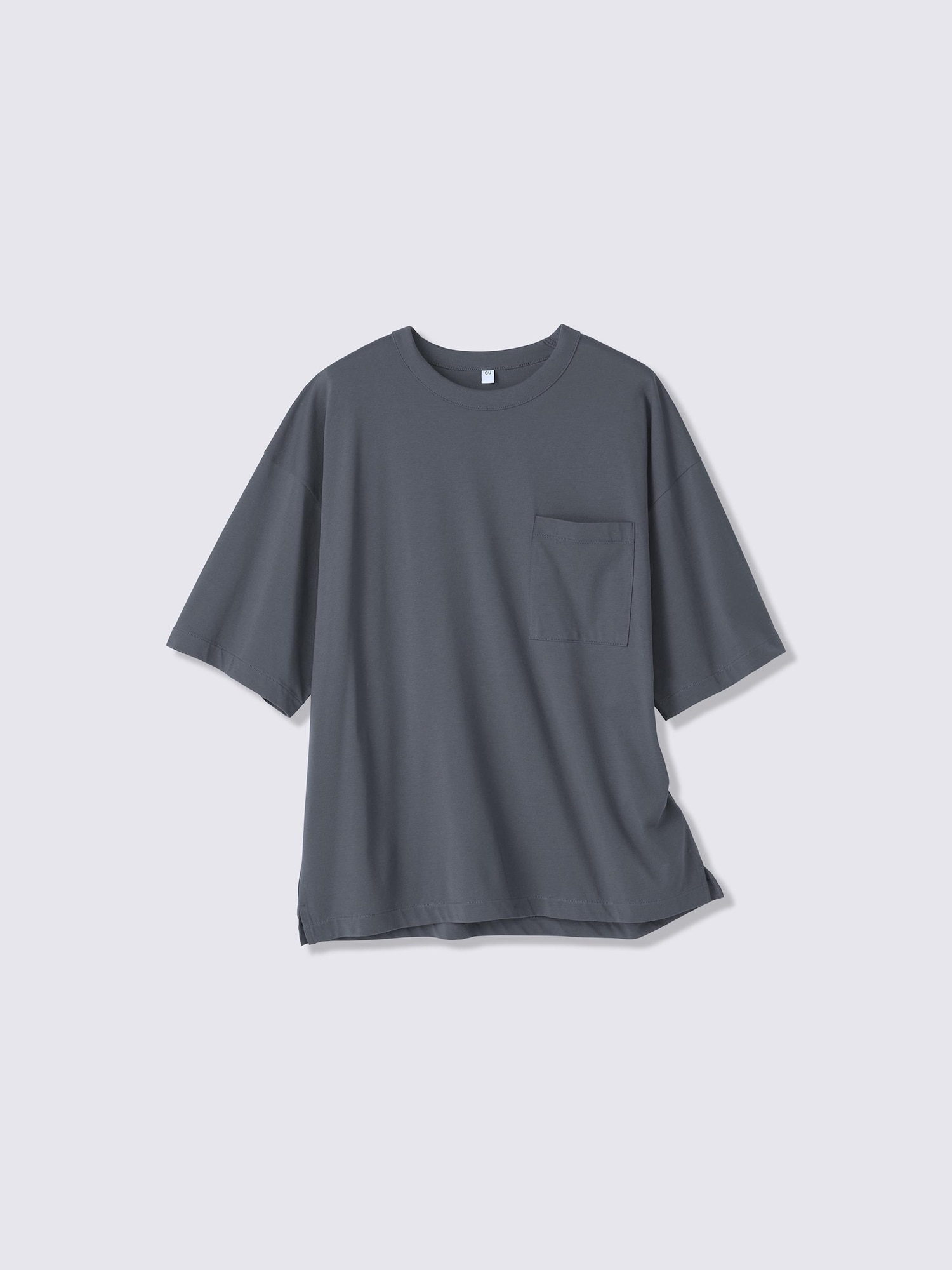 GUHROOVY グレー 半袖 Tシャツ L large グルーヴィー GU公式 | ドライボクシーT(5分袖)(ユニセックス)