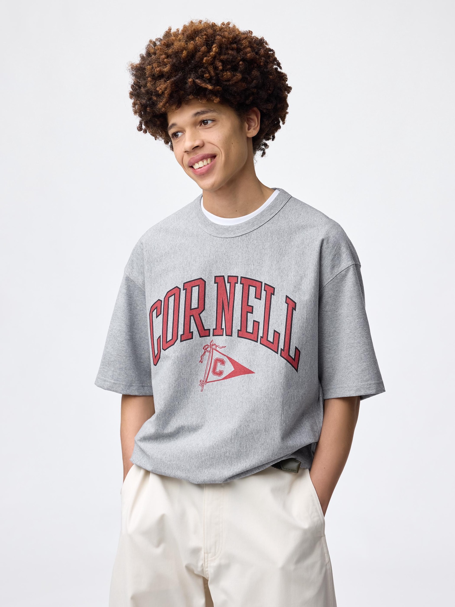 スウェT(5分袖) Cornell