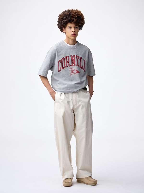 スウェT(5分袖) Cornell