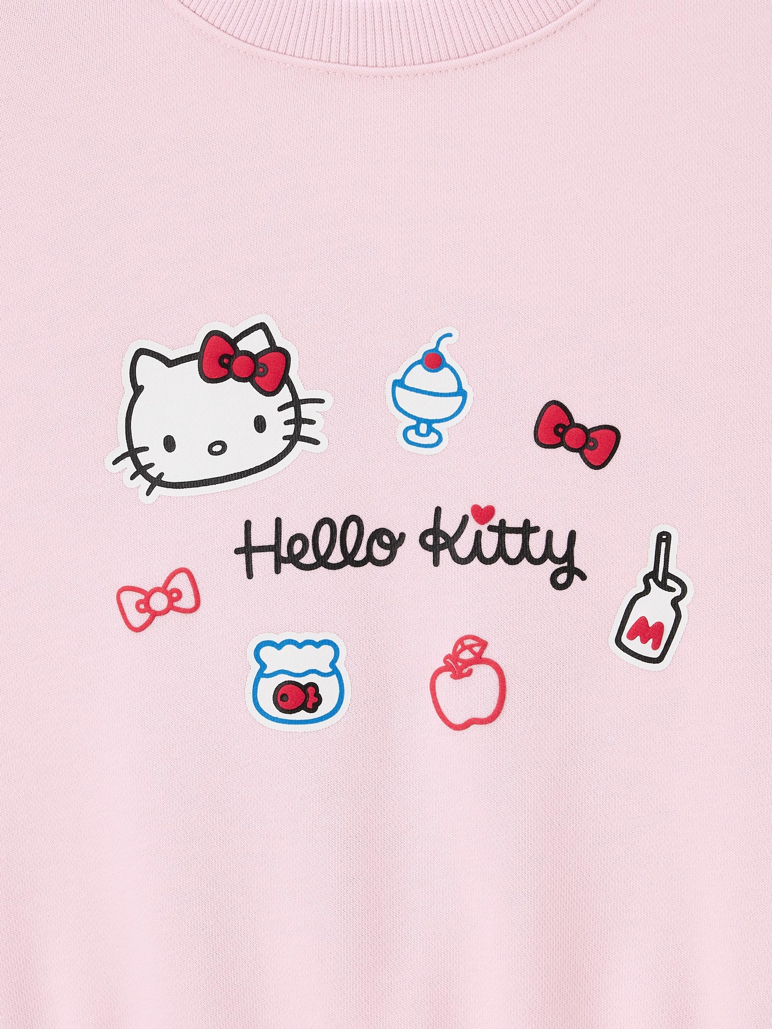 GU公式 | GIRLSスウェットプルオーバー Sanrio characters(キッズ)