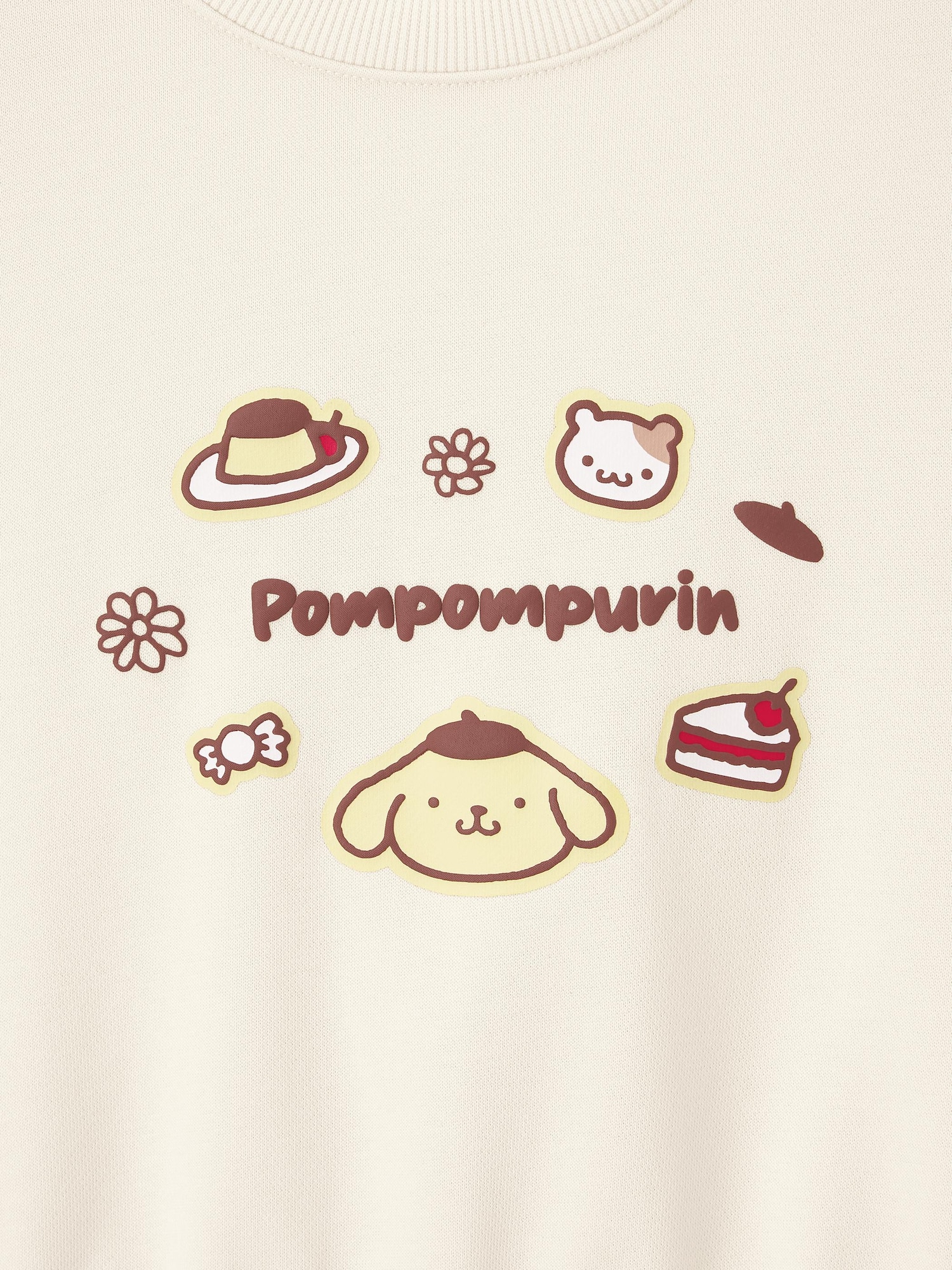 GU公式 | GIRLSスウェットプルオーバー Sanrio characters(キッズ)