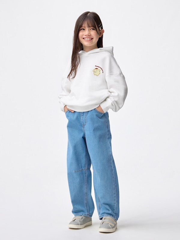 GIRLSスウェットパーカ Sanrio characters