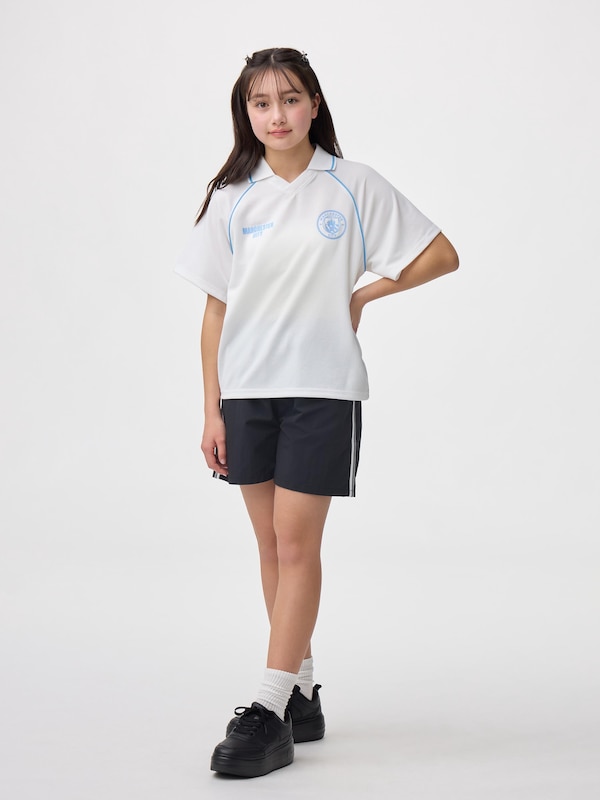 GIRLSゲームシャツ マンチェスターシティフットボールクラブ 1 JR