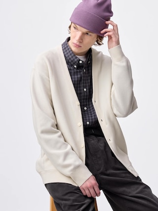 ウォッシャブルVネックカーディガン 【メンズ】 【ニット・カーディガン】【GU公式/ジーユー】 【NATURAL】 ウォッシャブルVネックカーディガン 【メンズ】 【ニット・カーディガン】【GU公式/ジーユー】 【NATURAL】