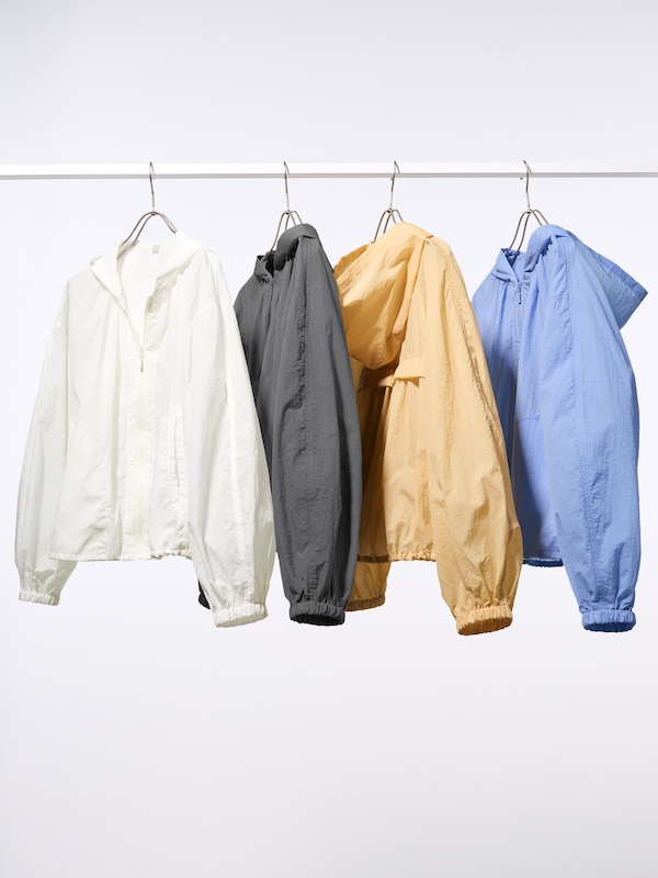 UVカットシアーパーカ