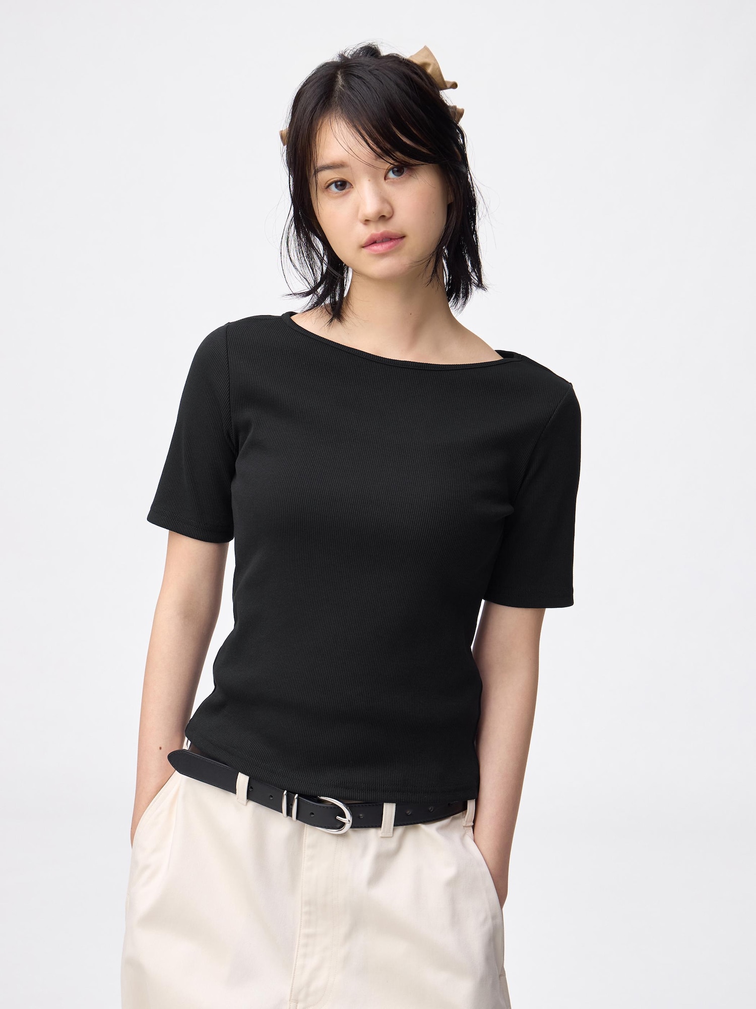 GU公式 | レディースのTシャツ・カットソー (半袖Tシャツ・カットソー)