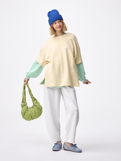 スウェットバレルアンクルパンツ+EC(丈長め72.0cm)