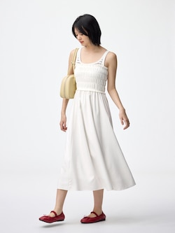 布帛コンビネーションワンピース