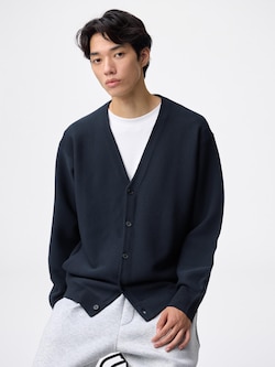 ウォッシャブルVネックカーディガン