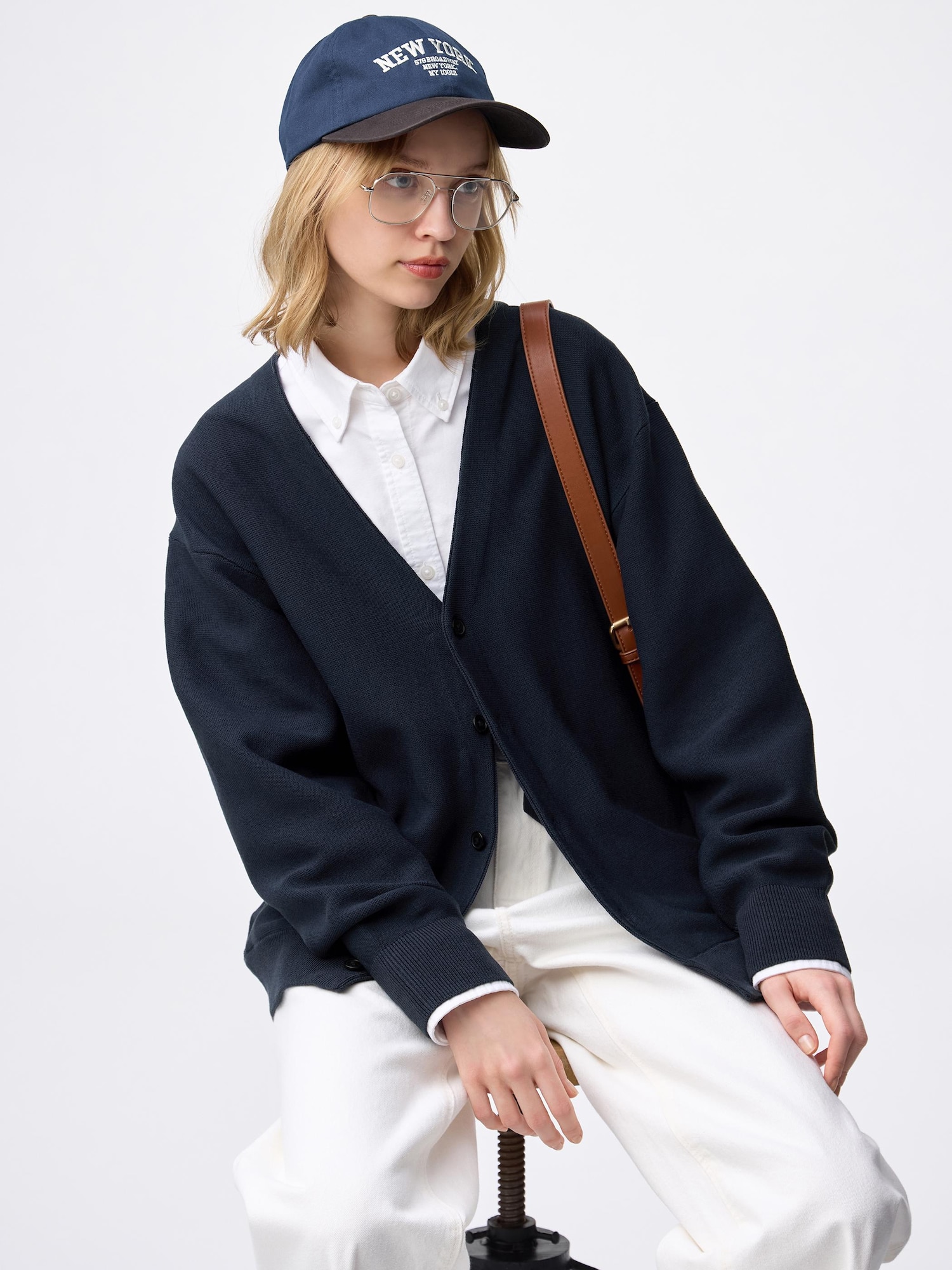 Theory 24SS ウォッシャブル Vネック カーディガン Theory - Mercer Wool Cash Straight Cardi / Vネックカーディガン