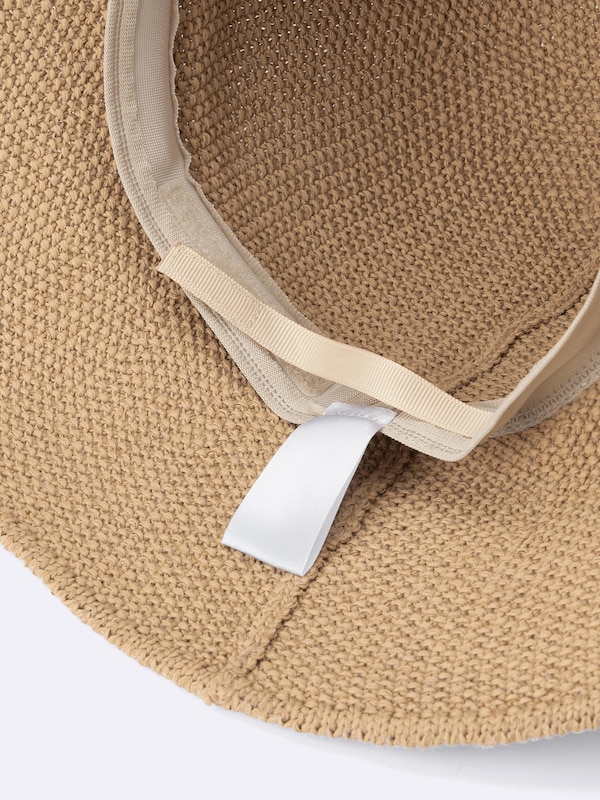 UVカットサーモワイドブリムハット