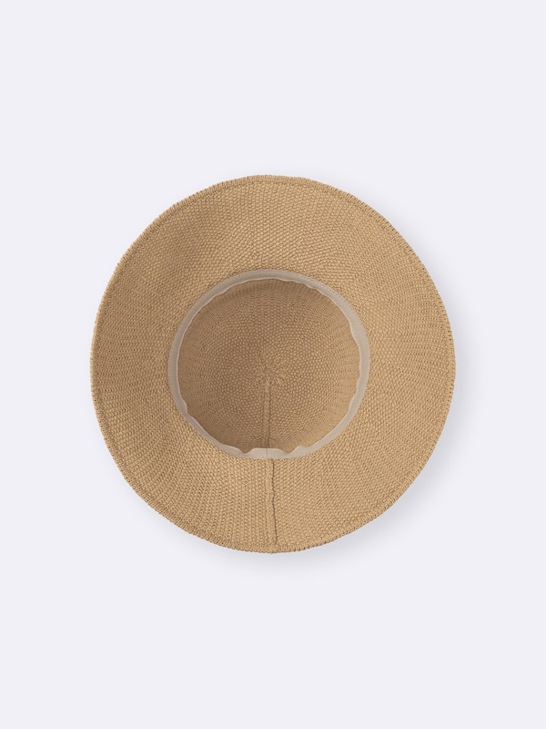 UVカットサーモワイドブリムハット