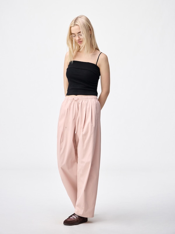 コットンブレ ンドリブチューブトップ(ドライ)