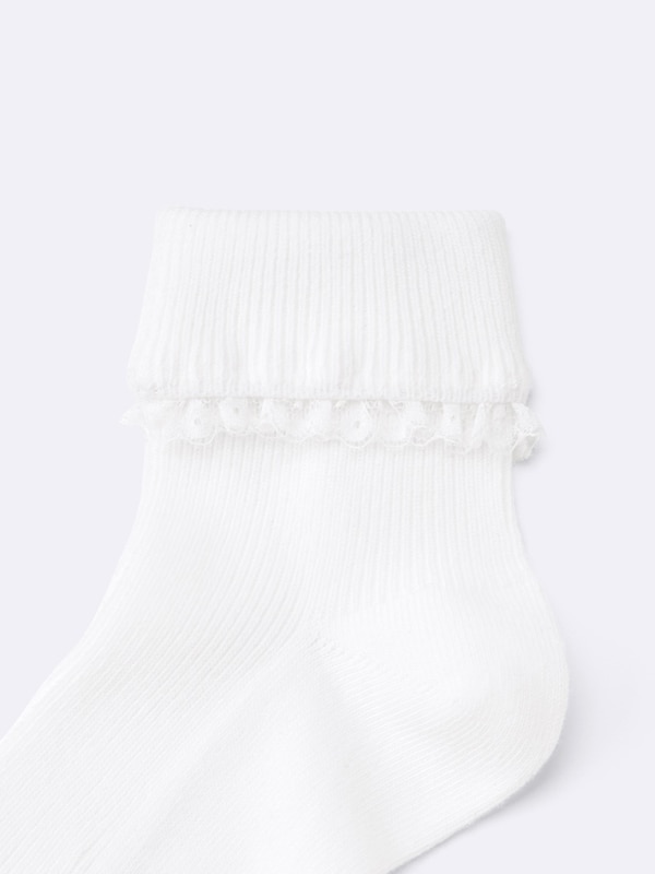 アンクルソックス(フリル)