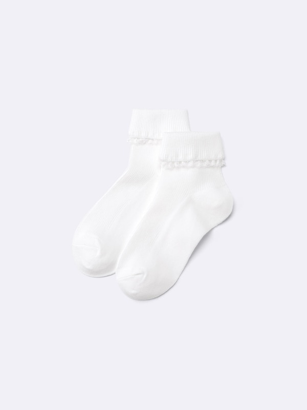 アンクルソックス(フリル)