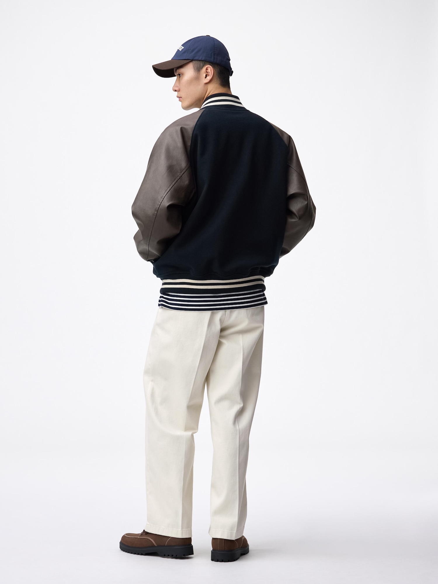 GU公式 | ツイルワイドストレートパンツ(丈標準70.5～74.5cm)