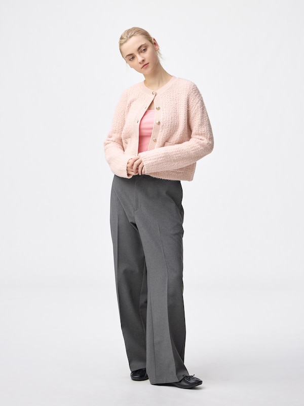 ワイドストレートスラックス(丈標準70.5～74.5cm)