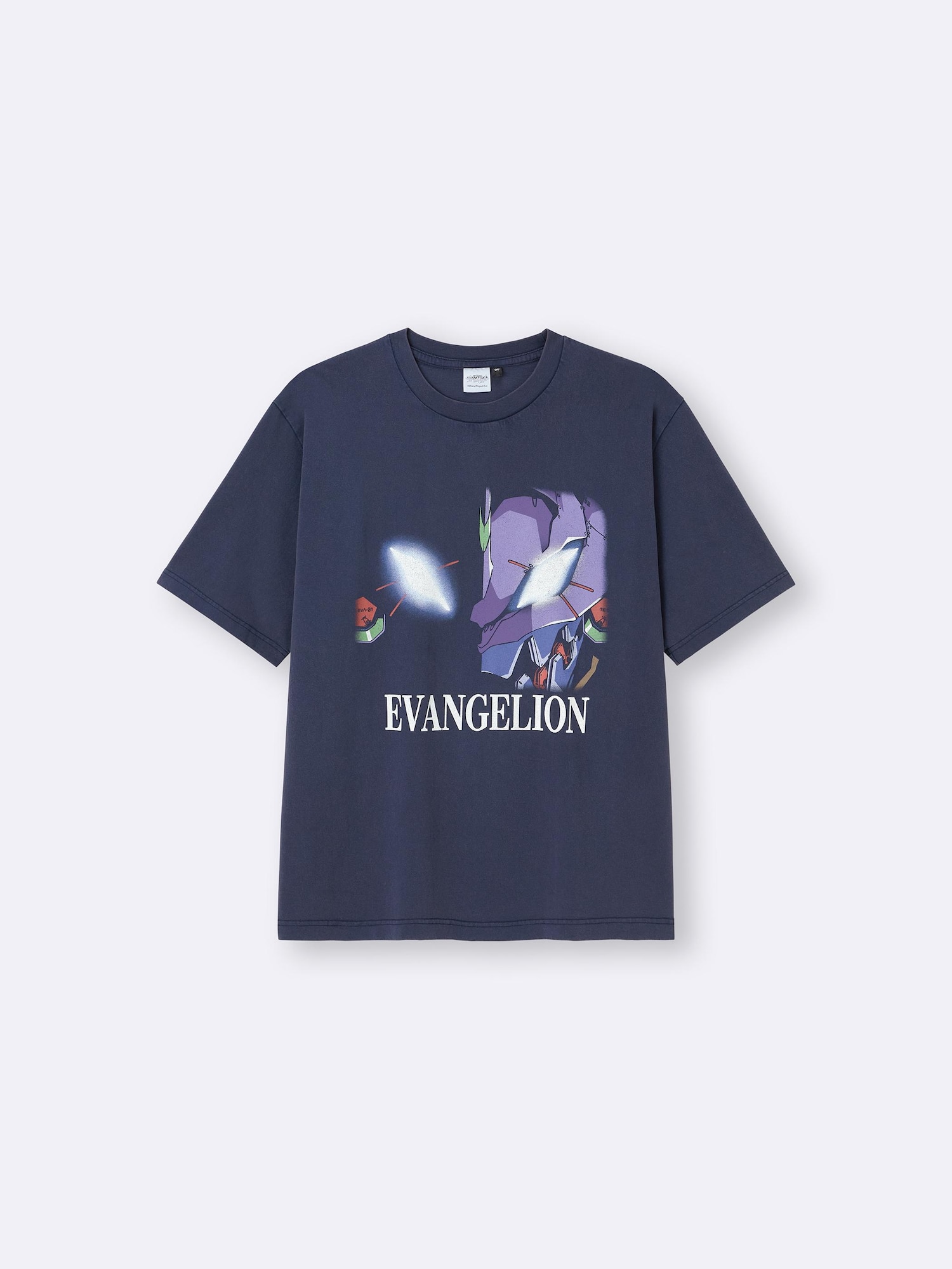 GU公式 | ウォッシュドグラフィックT EVANGELION(ユニセックス)