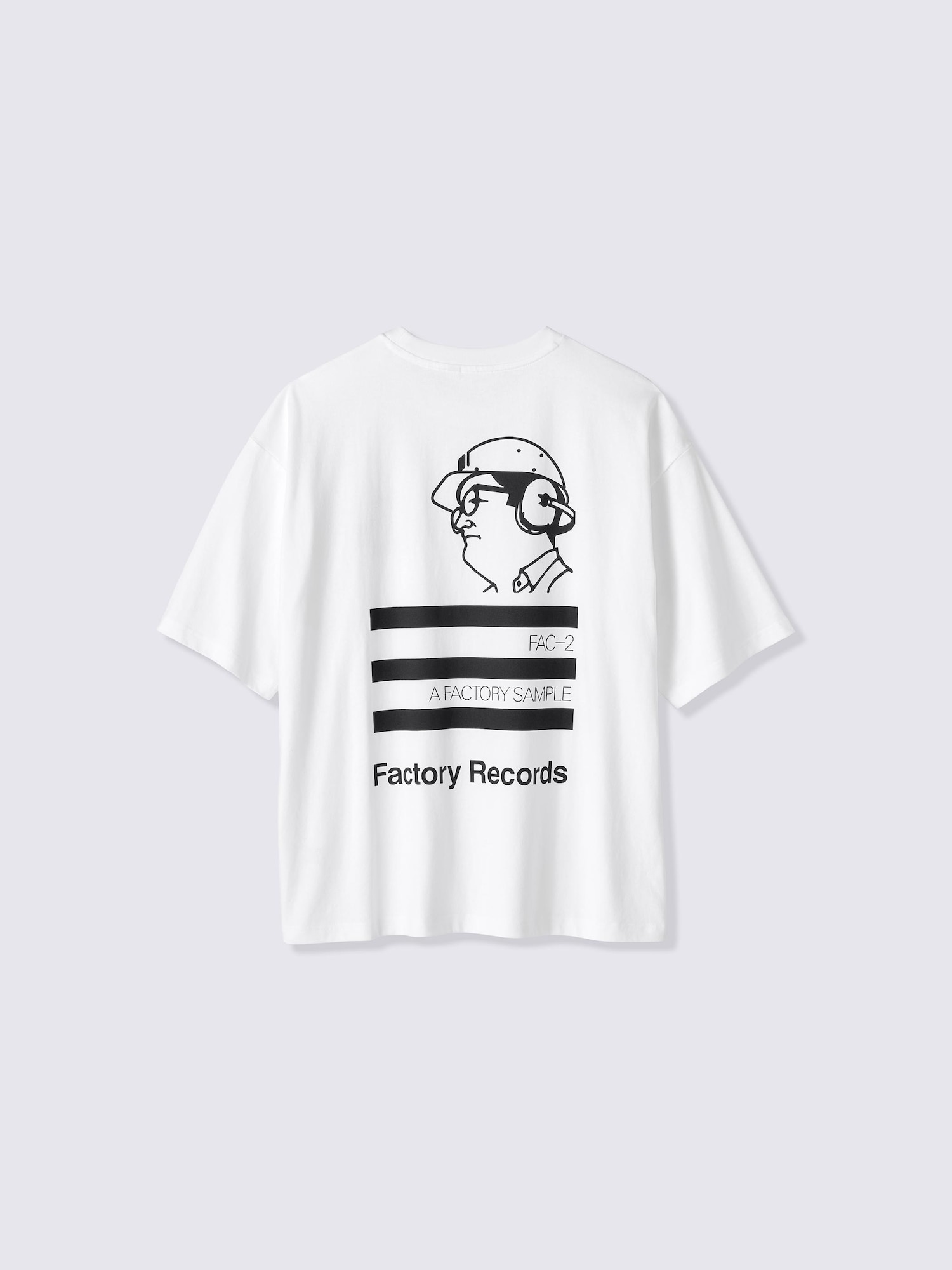 GU公式 | ボクシーグラフィックT Factory Records PF(ユニセックス)