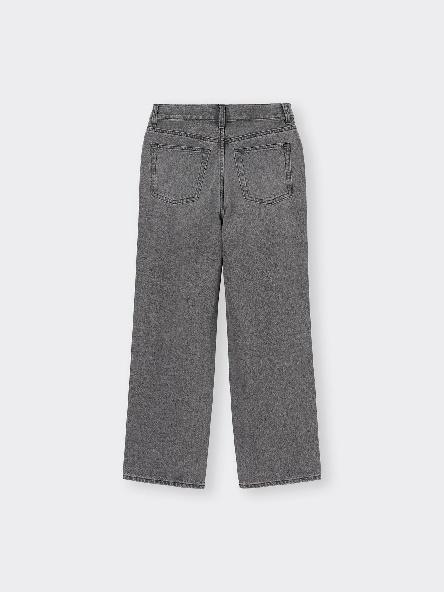 職人気質 GU公式 | ハイライズストレートジーンズ+OS(米国仕様)