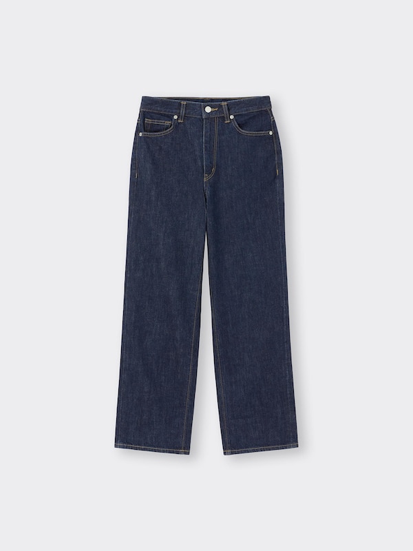 ハイライズストレートジーンズ+OS(米国仕様)