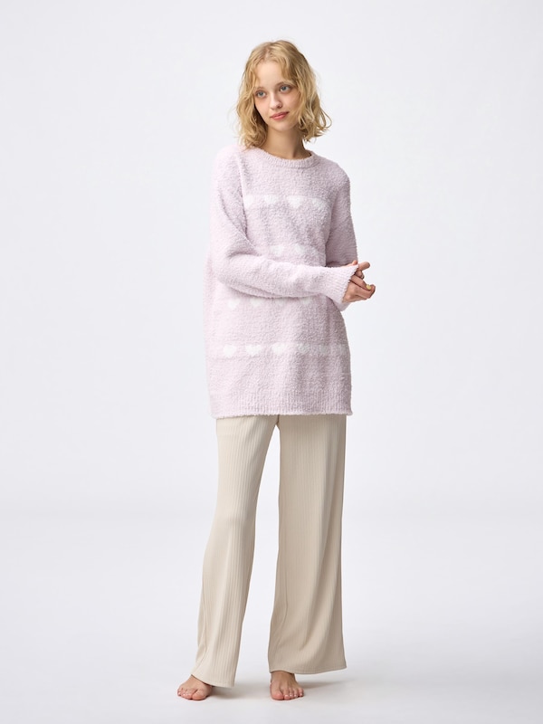 ラウンジニットチュニック(長袖)