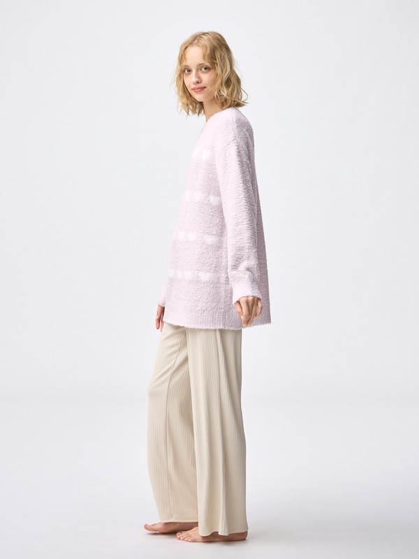 ラウンジニットチュニック(長袖)