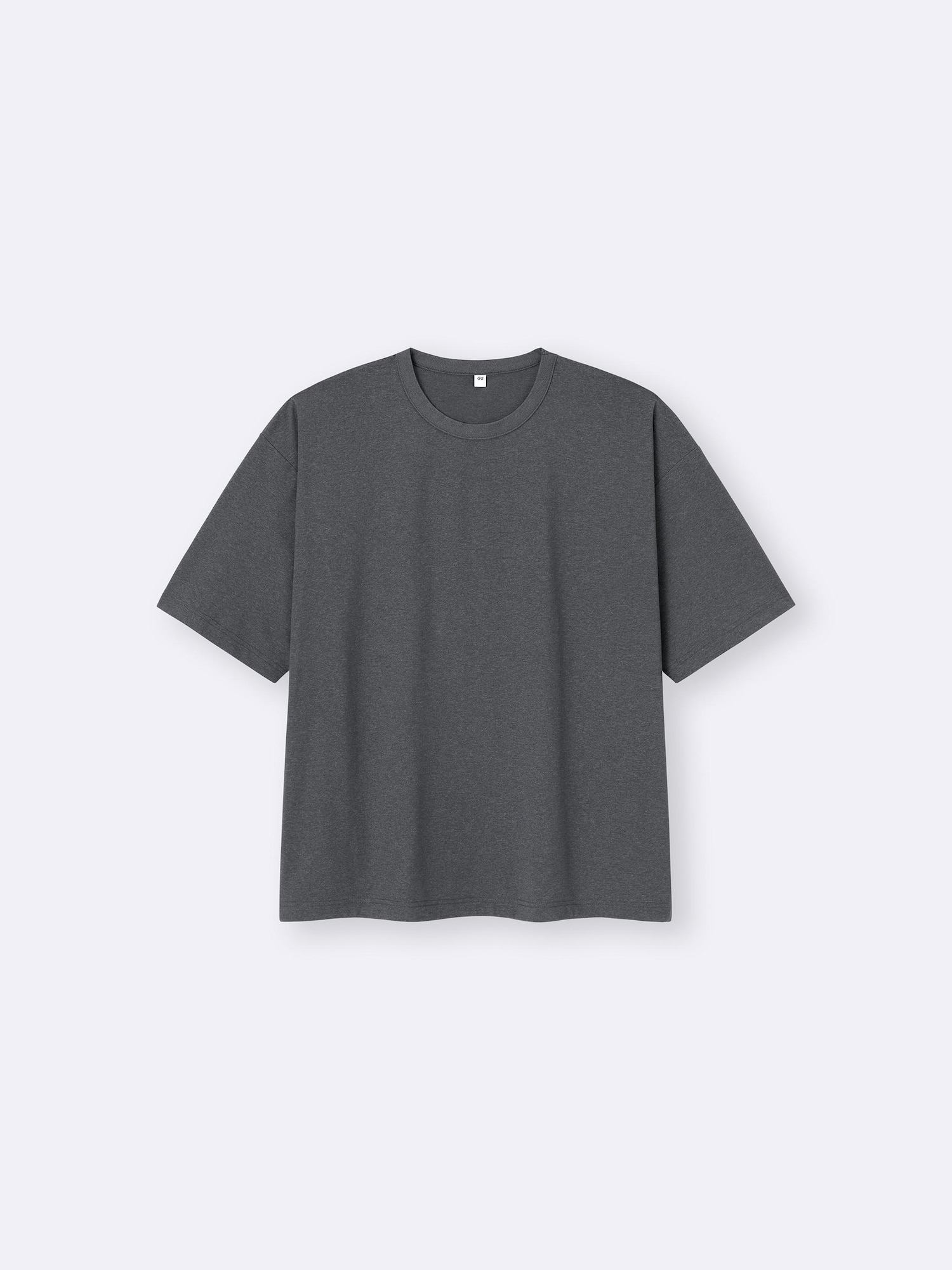 GU公式 | ドライストレッチボクシーT(5分袖)(メンズ)