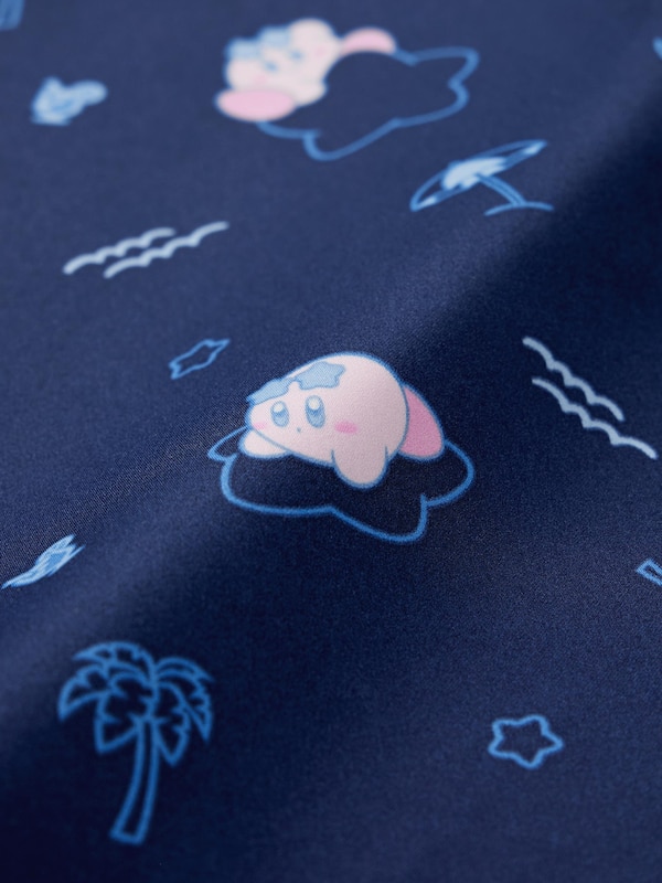 サテンパジャマ(半袖&ショートパンツ) Kirby