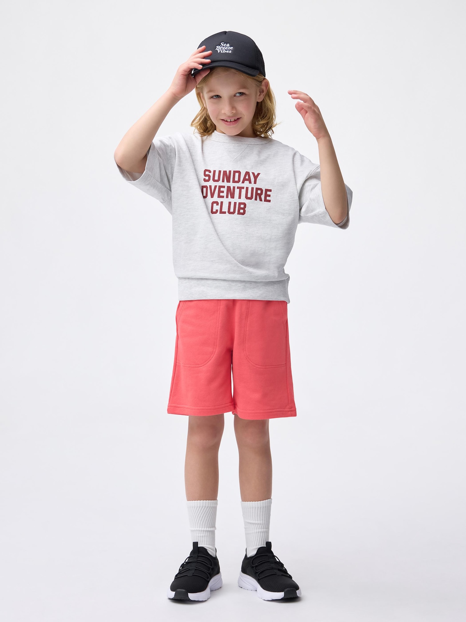 GU公式 | キッズ ショートパンツ・クロップドパンツ(KIDS・TEEN)