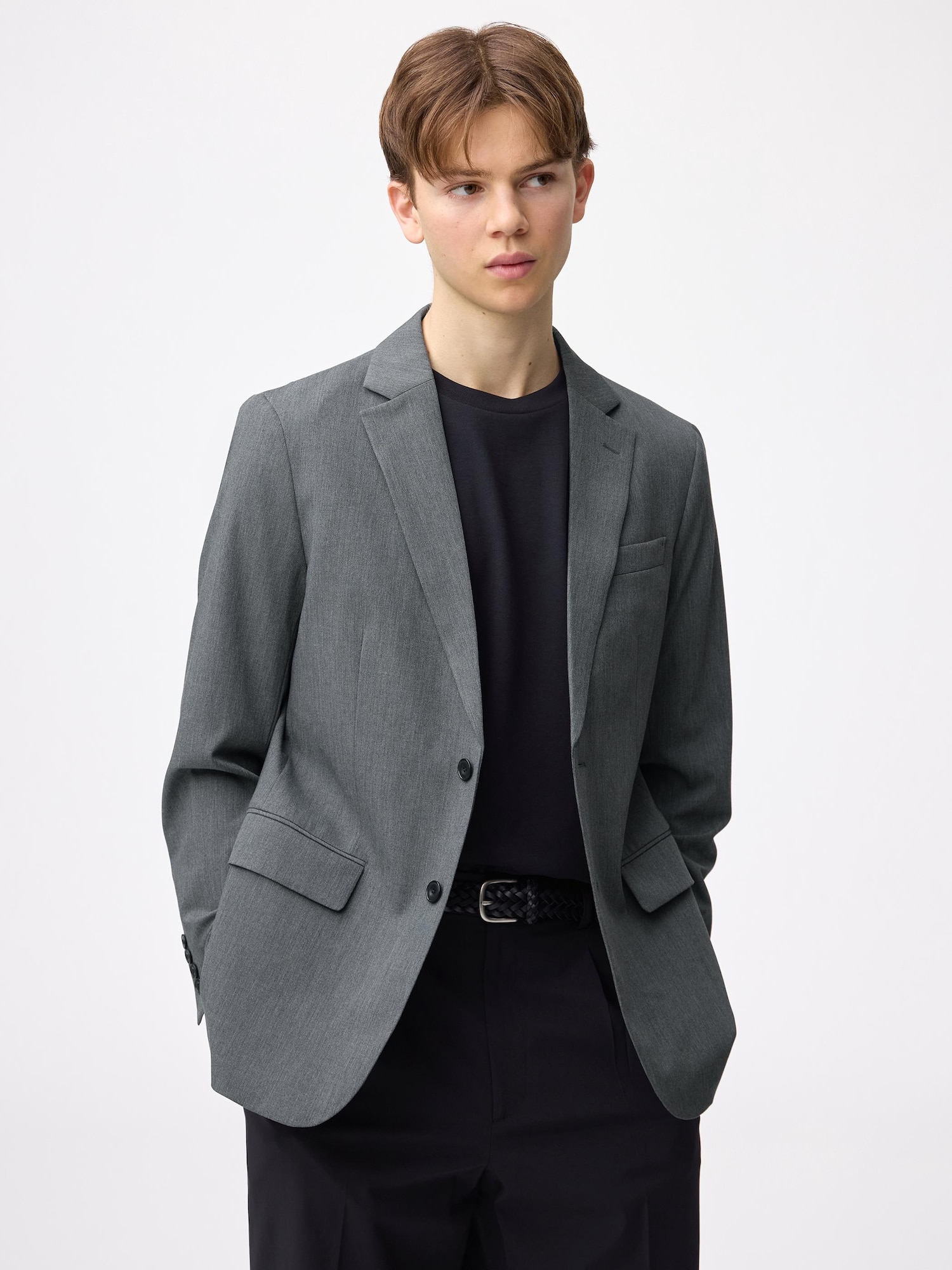 GU公式 | ウォッシャブルテーラードジャケットSW(セットアップ可能)