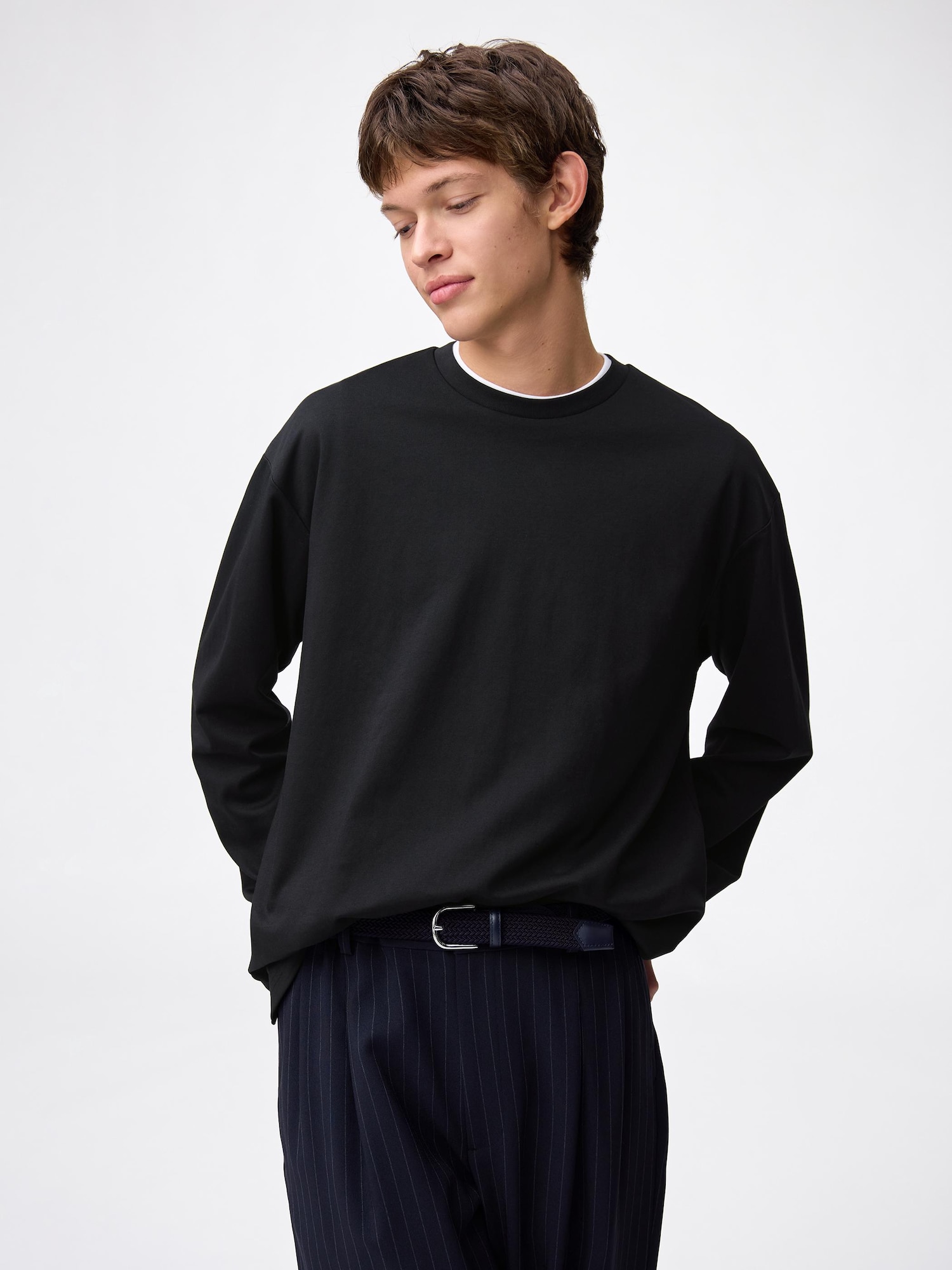 GU公式 | ドライポンチT(長袖)