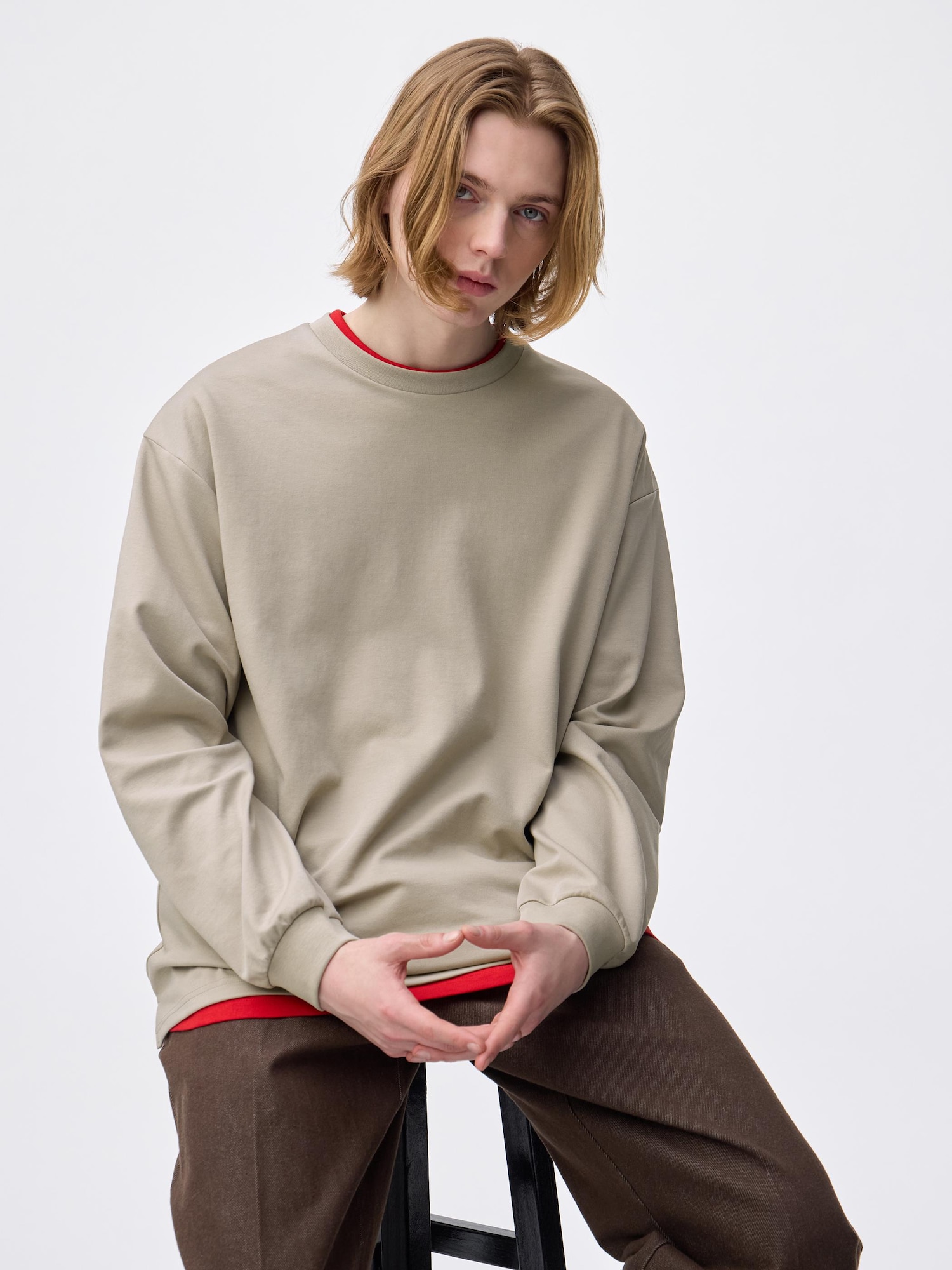 GU公式 | ドライポンチT(長袖)