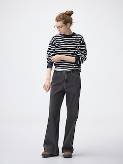 バギーフレアジーンズ+EC(丈長め81.0cm)