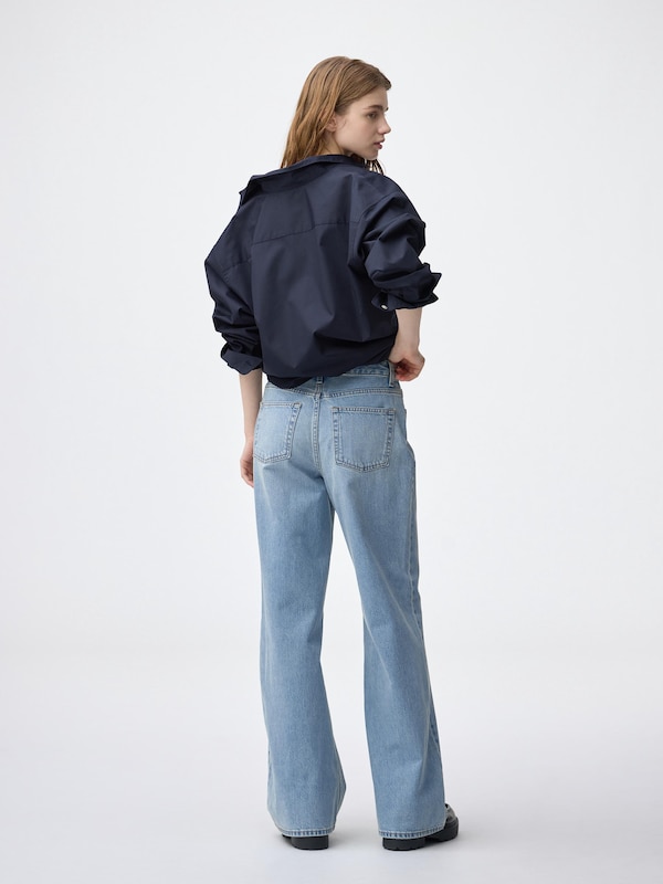 バギーフレアジーンズ+EC(丈長め81.0cm)