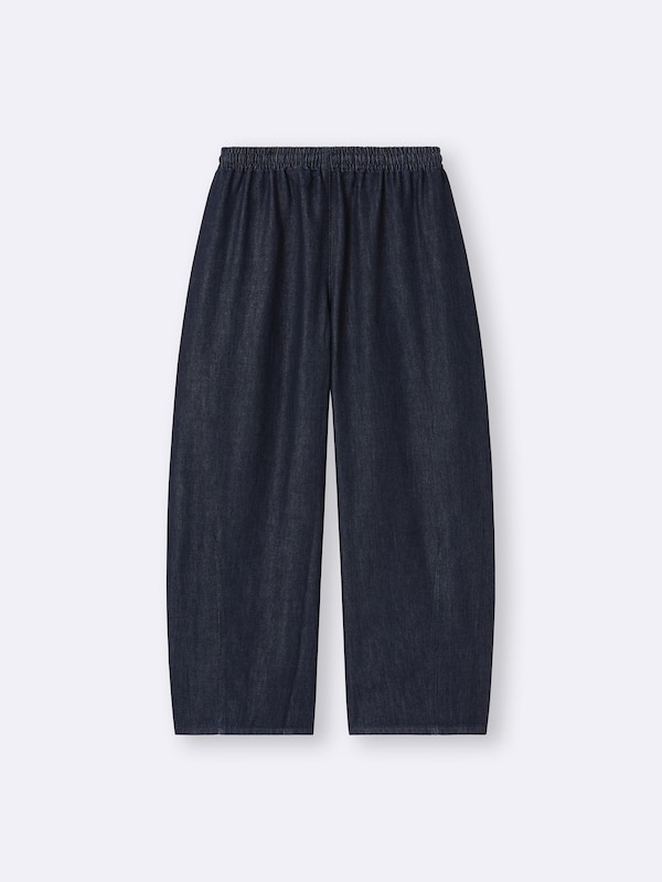 ライトデニムバレルアンクルパンツ+EC(丈長め69.0cm)