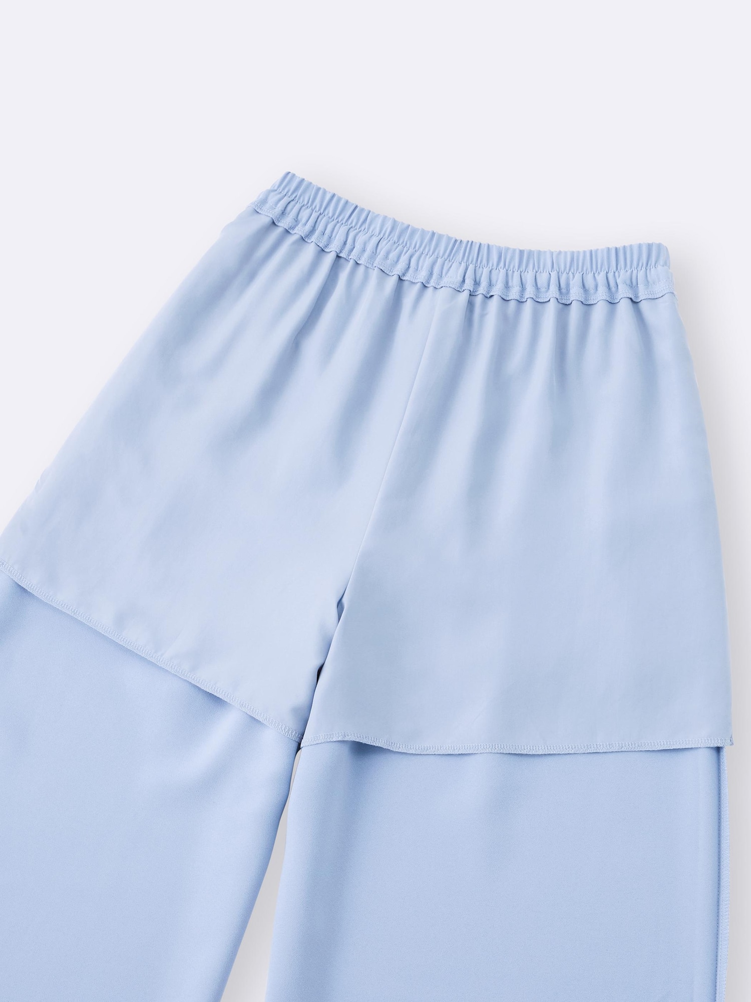 GU公式 | ドレープワイドパンツ+EC(丈長め75.0cm)(レディース)