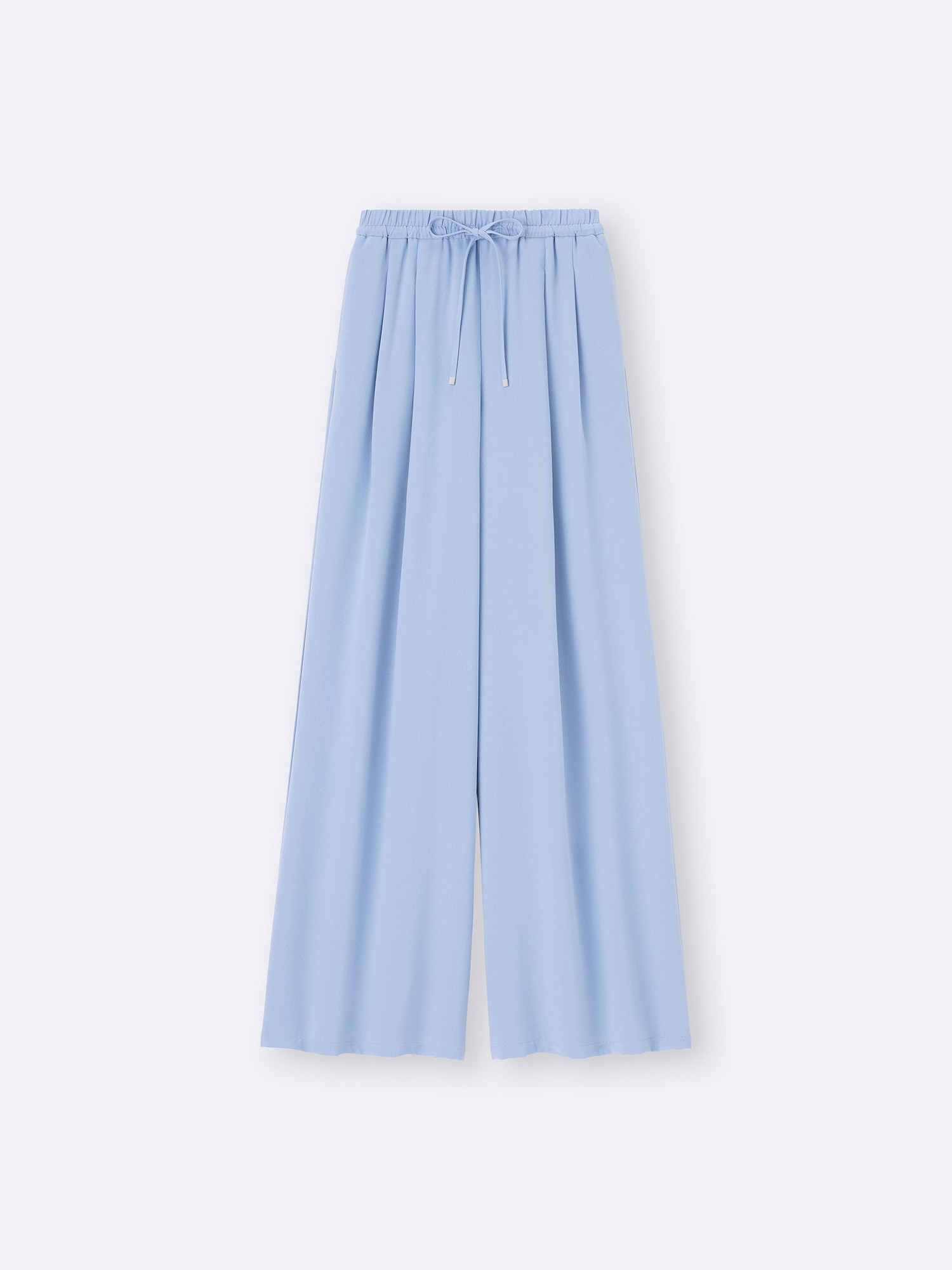 GU公式 | ドレープワイドパンツ+EC(丈長め75.0cm)(レディース)