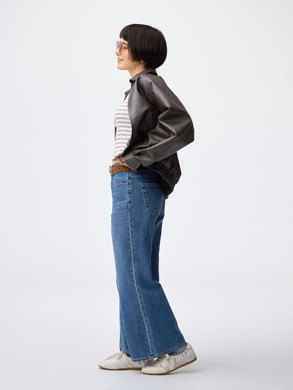 バギーフレアジーンズ+EC(丈短め67.0cm)