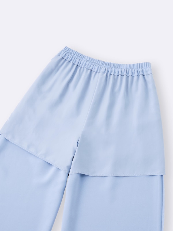 ドレープワイドパンツ+EC(丈短め61.0cm)