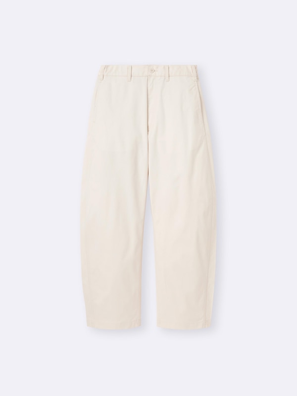 チノバレルレッグパンツ+EC(丈長め76.5cm)