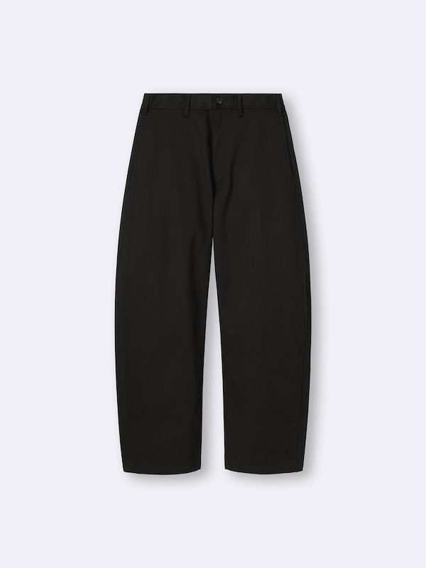 チノバレルレッグパンツ+EC(丈長め76.5cm)