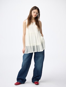 2ピースチュールチュニック