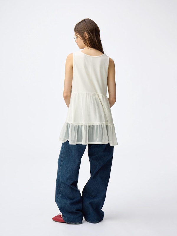 2ピースチュールチュニック