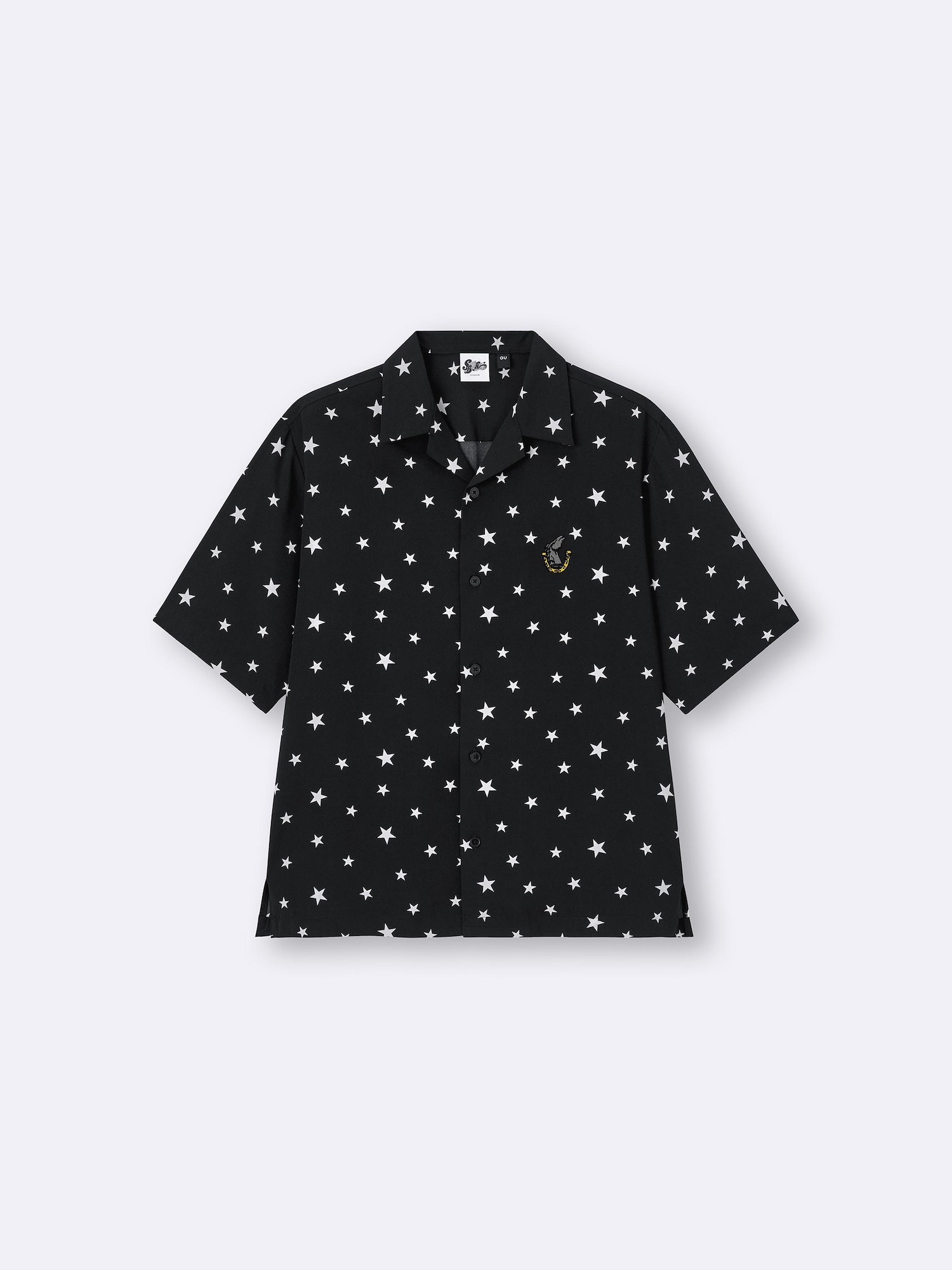 GU公式 | オープンカラーシャツ(5分袖) ジョジョの奇妙な冒険