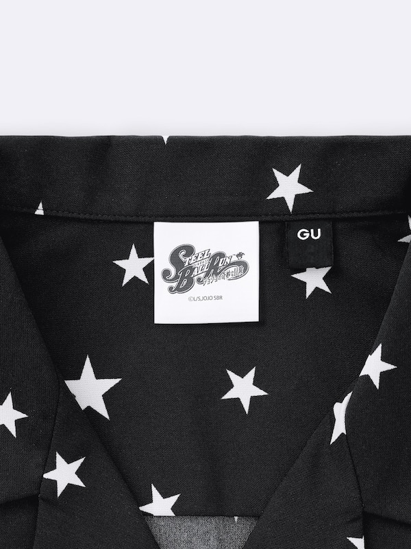 オープンカラーシャツ(5分袖) ジョジョの奇妙な冒険