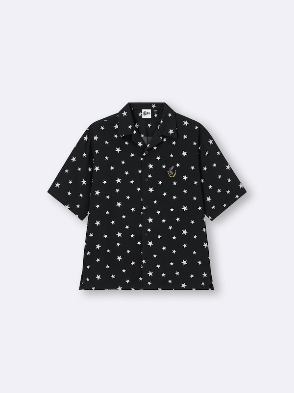 オープンカラーシャツ(5分袖) ジョジョの奇妙な冒険